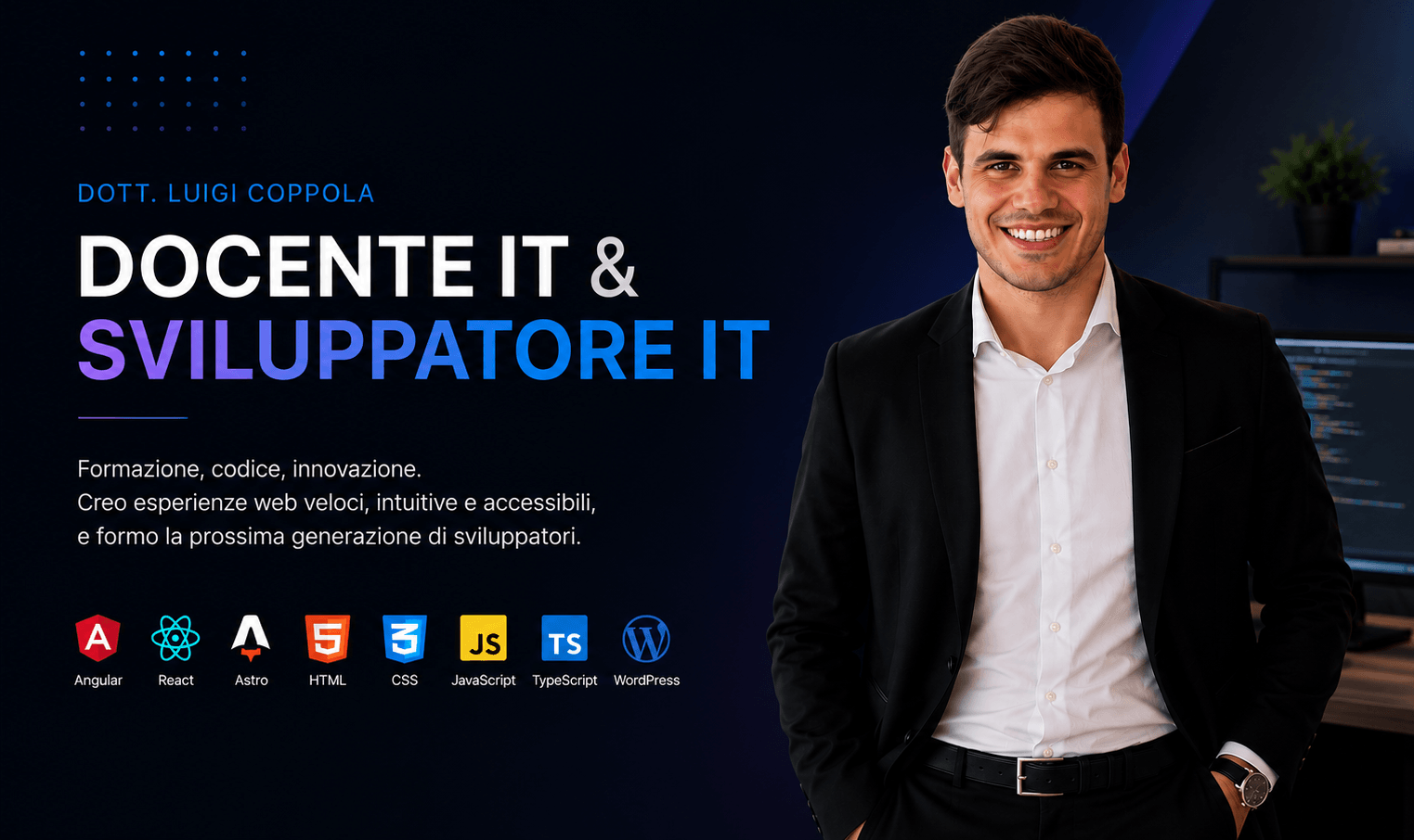 Sfondo hero - Sito personale di Luigi Coppola